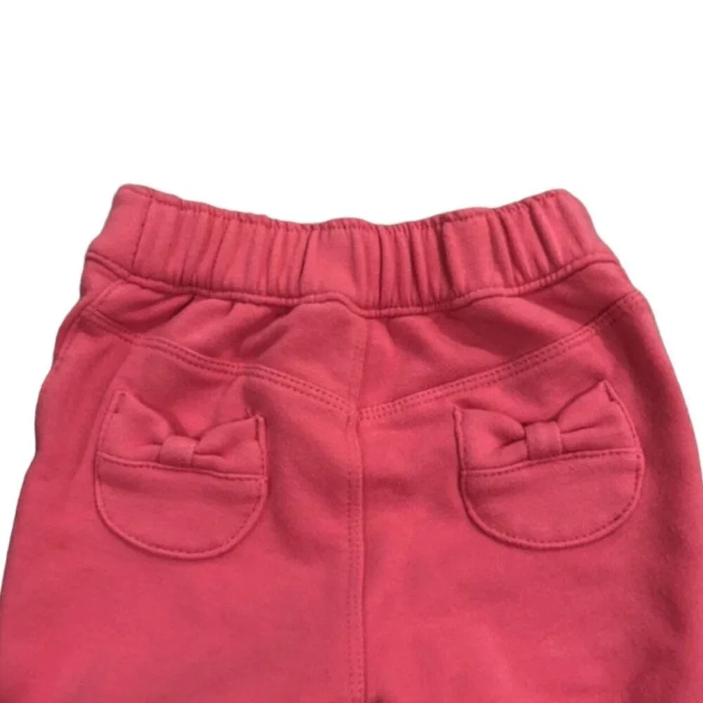 Gymboree 6-12m Pink Bow Pocket Pull On Pants